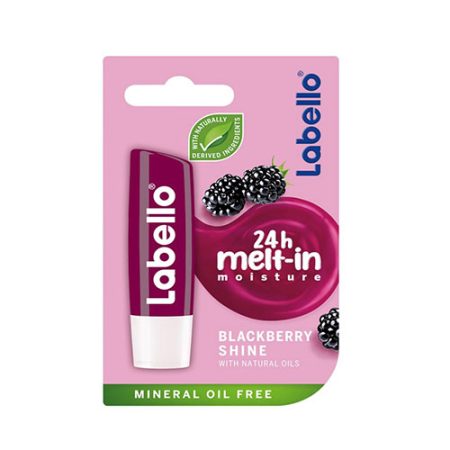 بالم مرطوب کننده استیکی لب طعم شاه توت براق لابلو | Labello LiP Stick Balm 24h Blackberry Shine